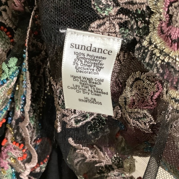 Sundance Celeste Beaded Embroidered Blouse - Picture 9 of 9